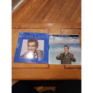 Set of 2 Mario Lanza Vinyl Records